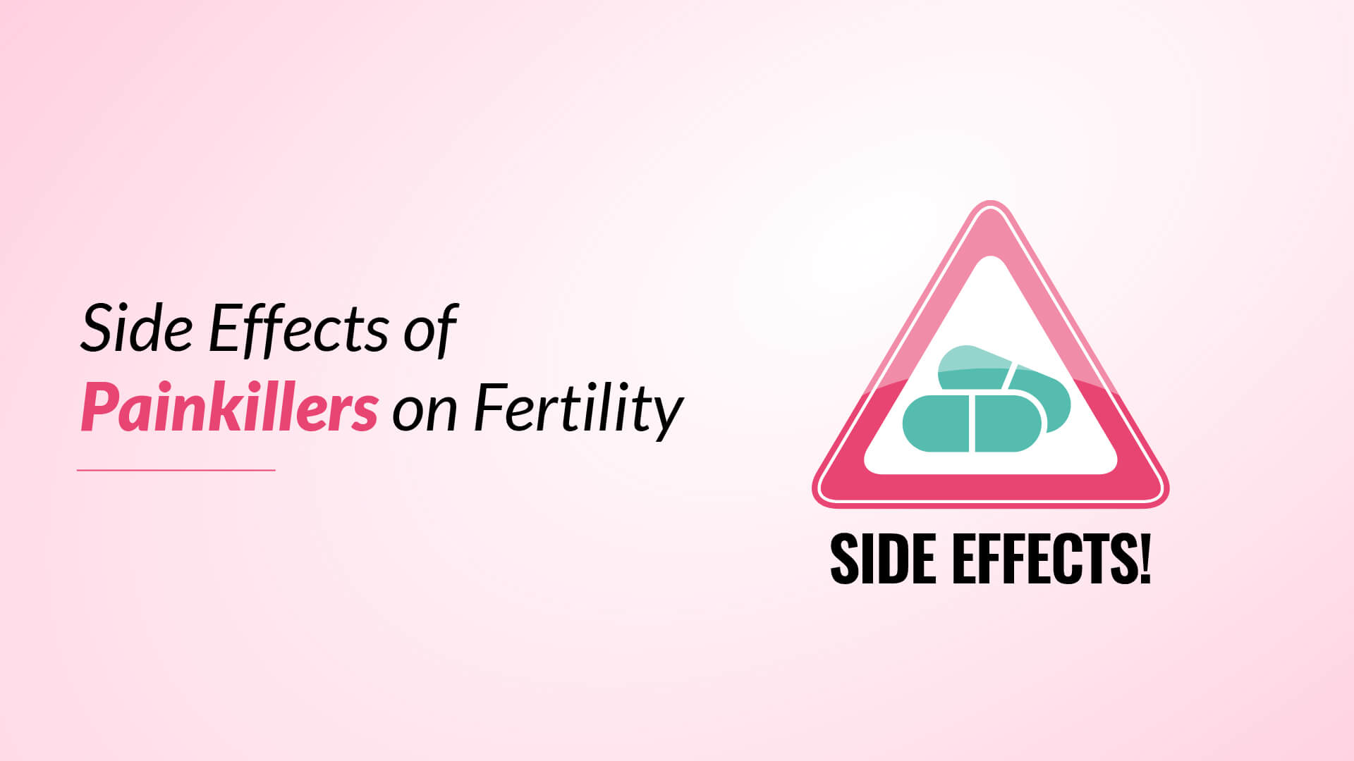 Side effects of painkillers on fertility